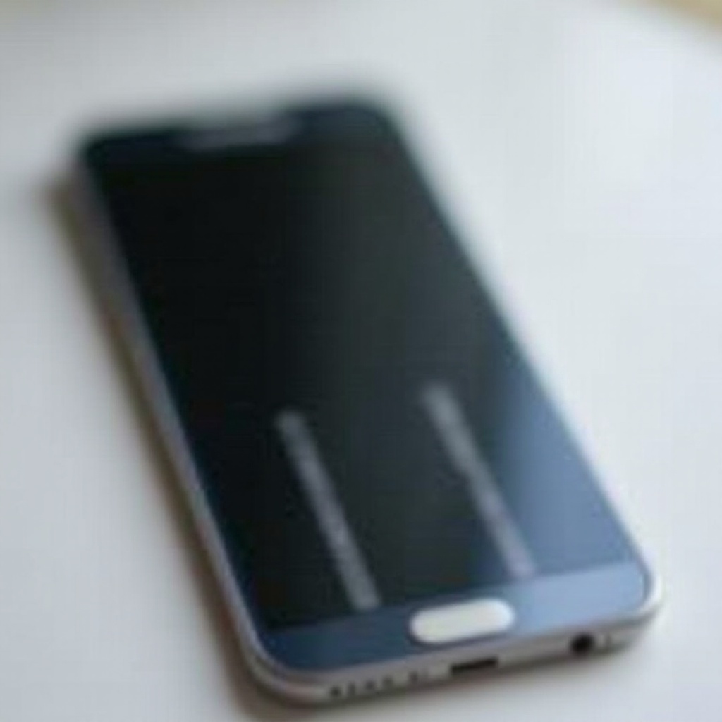 3 вертикалне линије на дну телефона Samsung