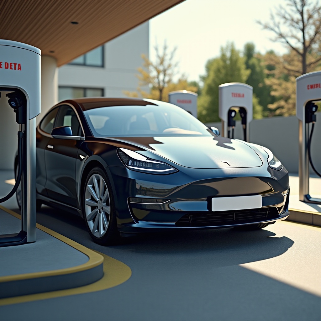 может ли Tesla заряжаться на любой станции зарядки электромобилей