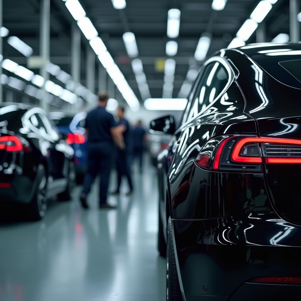 какво прави Tesla с автомобилите, приети при размяна