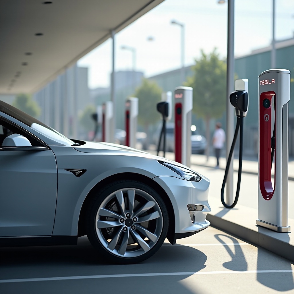 can a tesla charge at any ev station