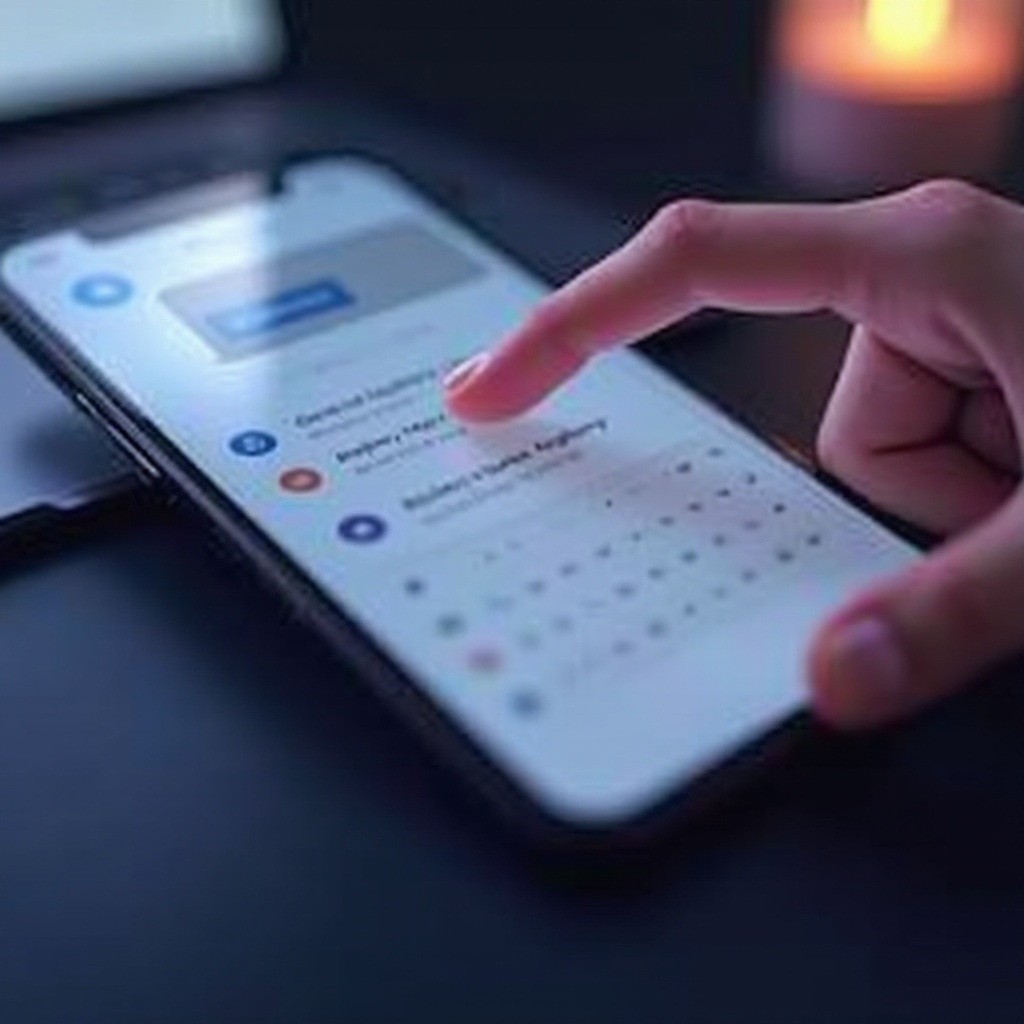 изпрати текст на имейл iPhone