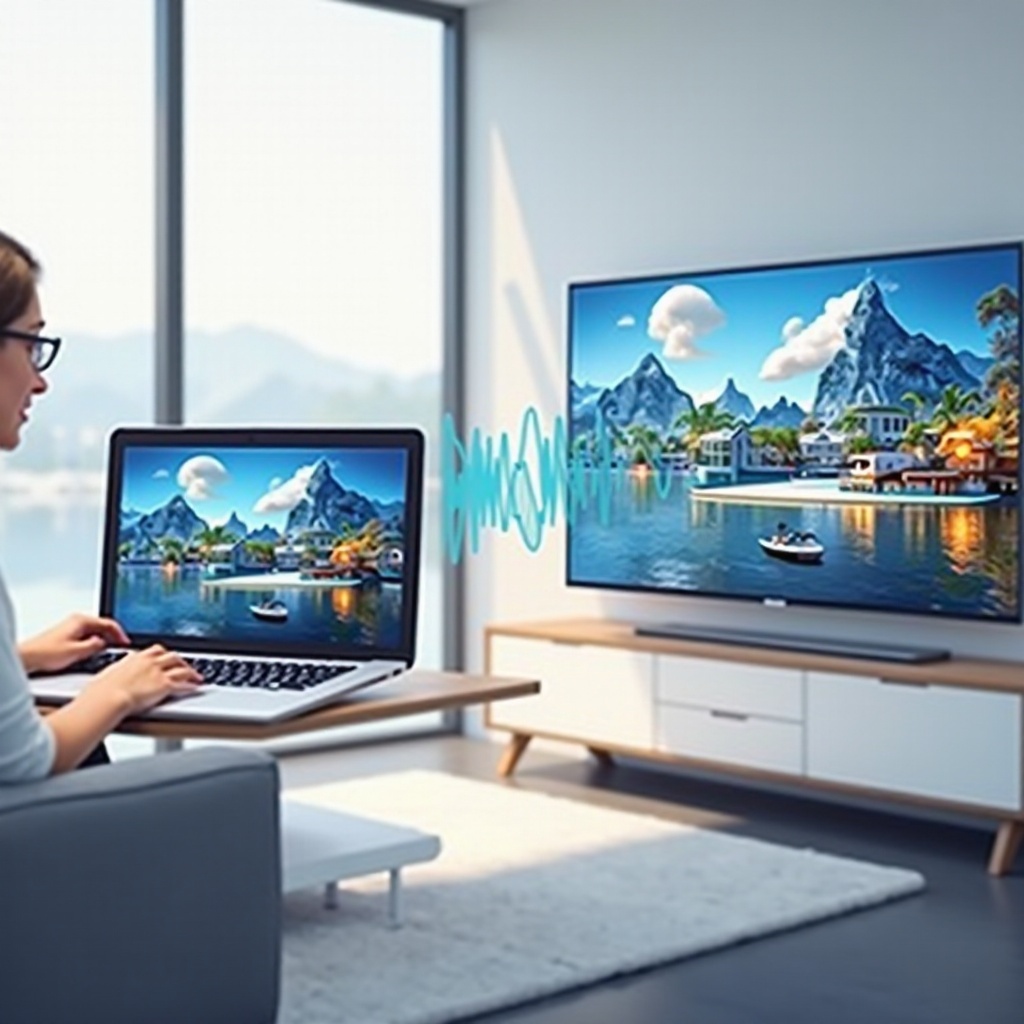 jak udostępniać ekran laptopa