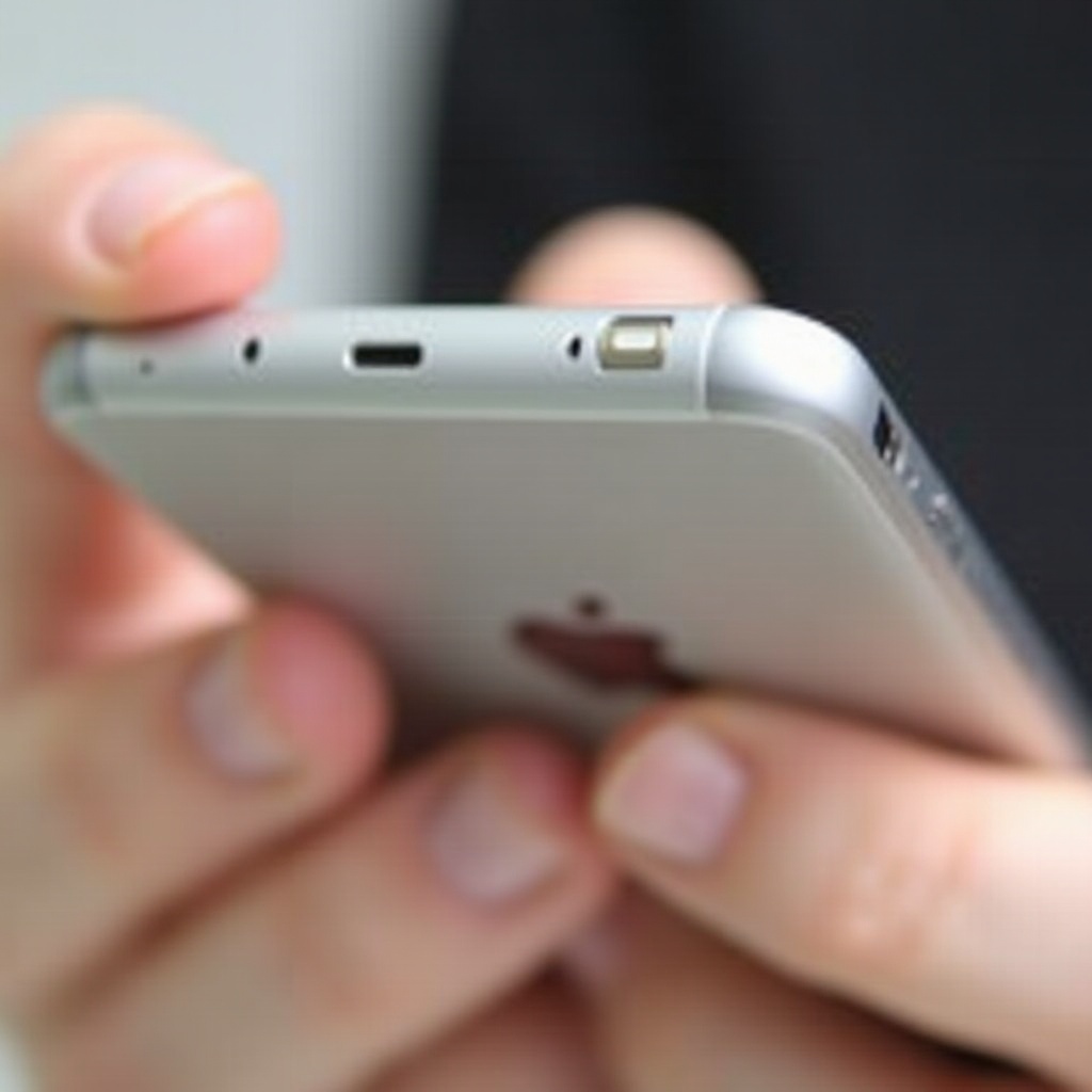 jak resetovat iPhone SE pomocí tlačítek