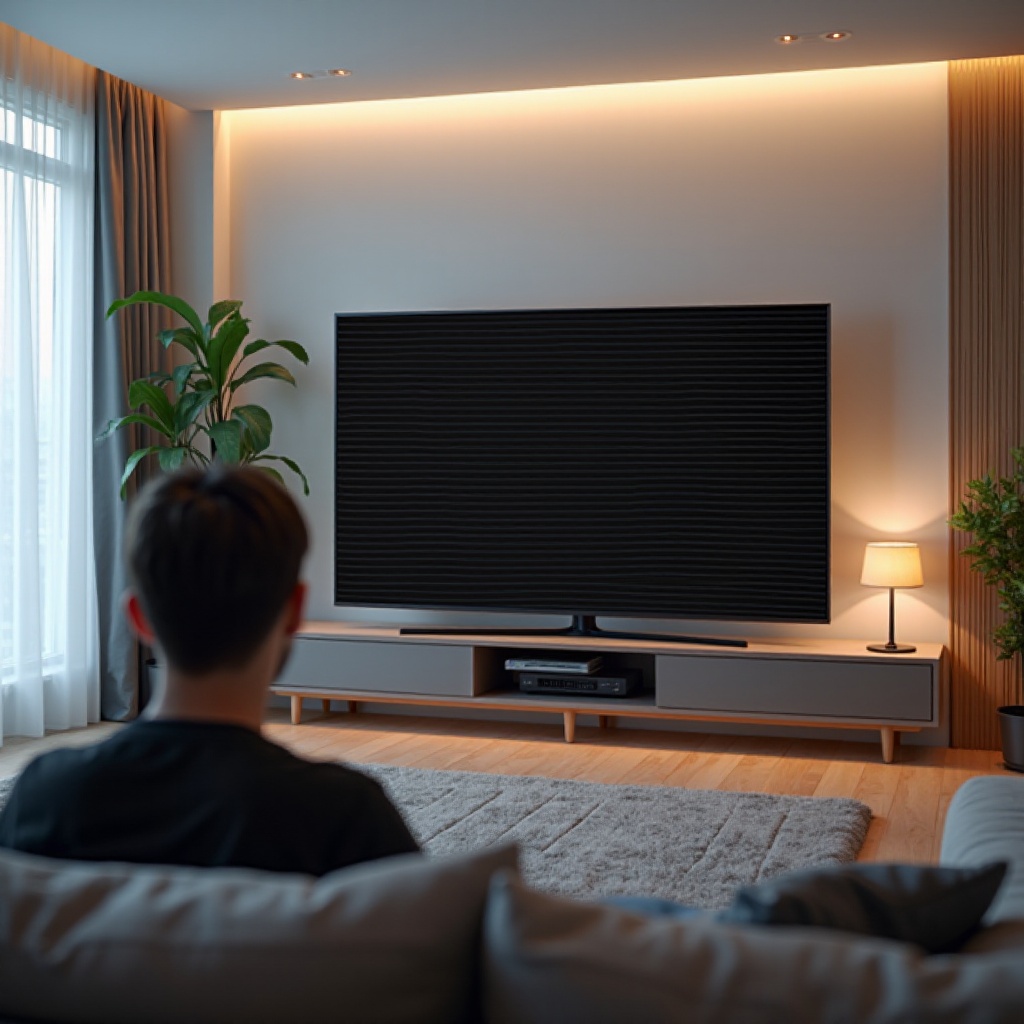 jak opravit černou čáru na televizi
