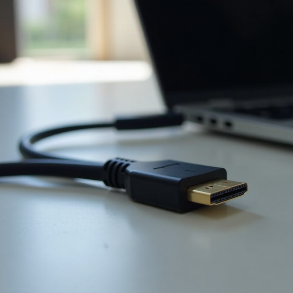 HDMI кабл за монитор до лаптопа