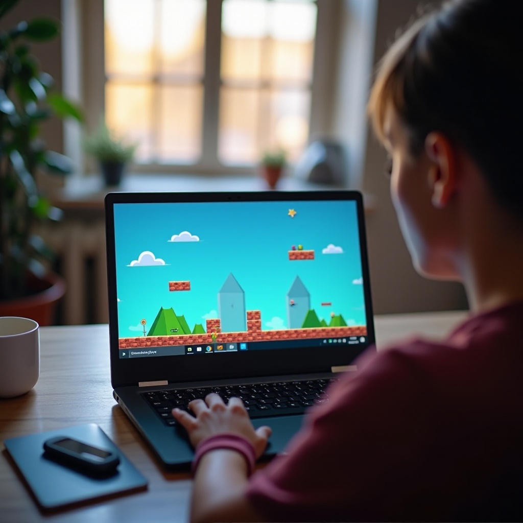 cum să nu afișezi pe tot ecranul bloxd.io pe Chromebook