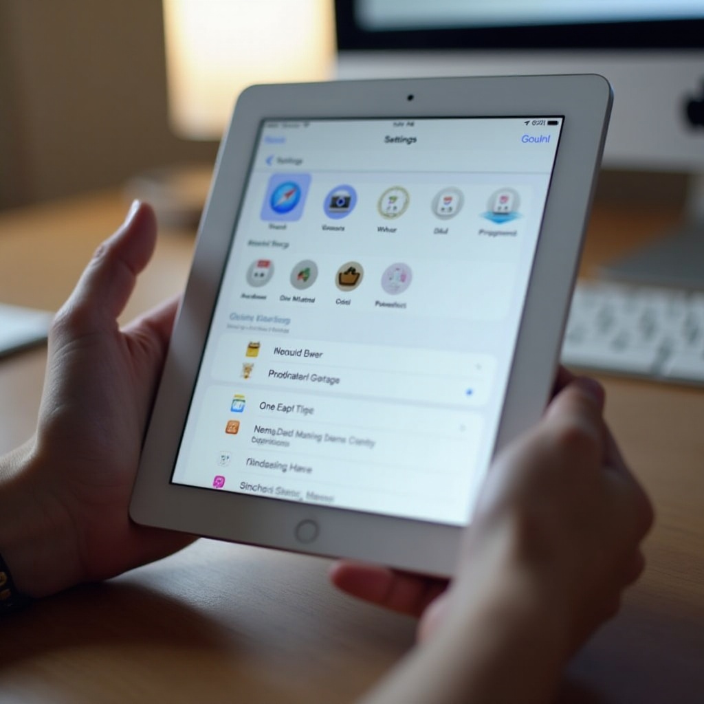 jak změnit zemi na iPadu