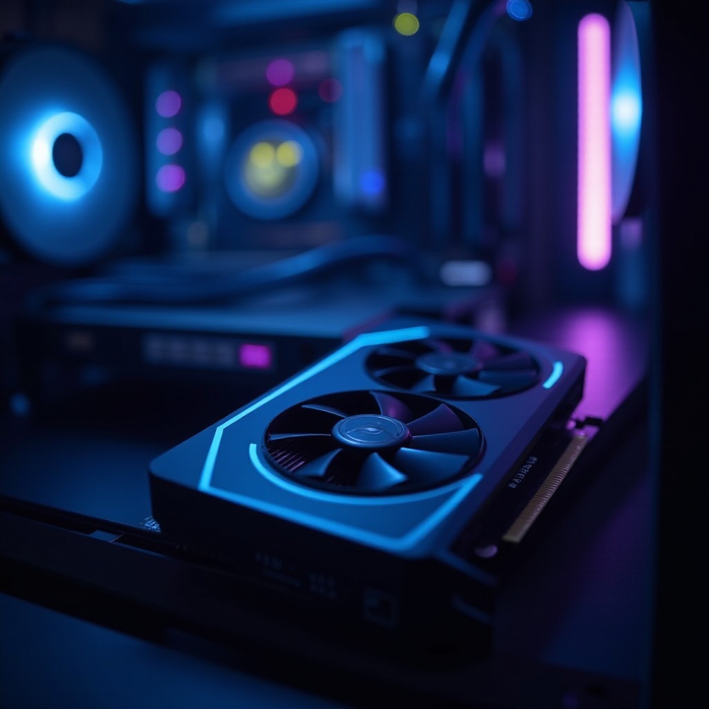 średnia temperatura GPU podczas grania