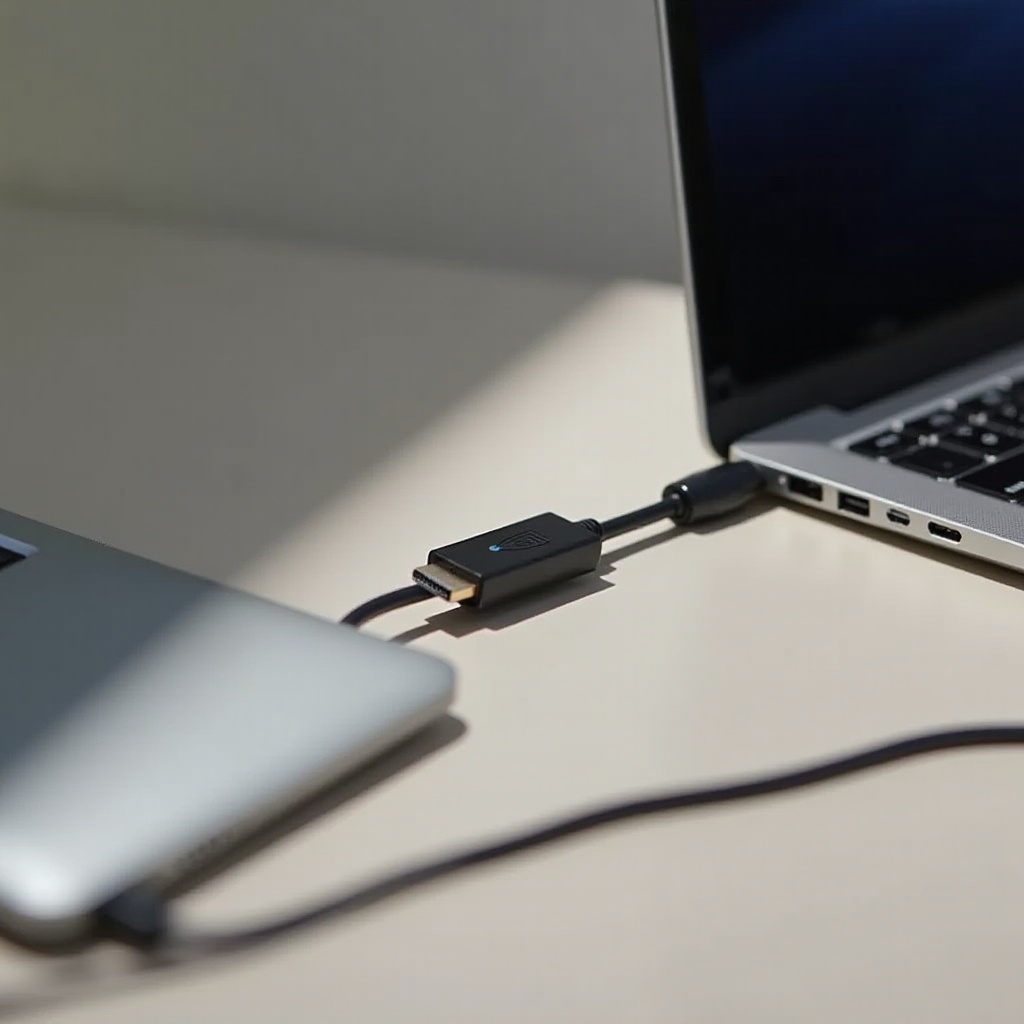 HDMI кабел за монитор към лаптоп