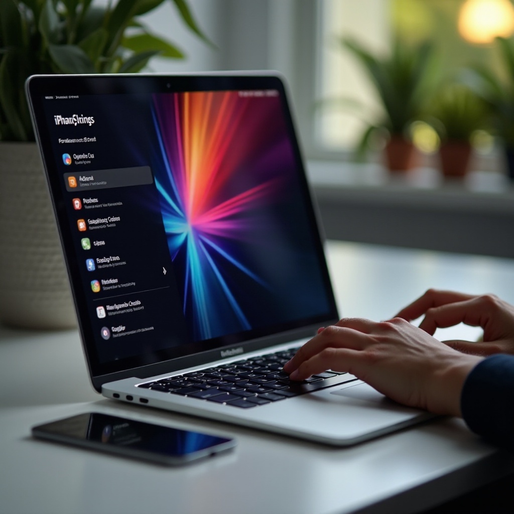 spouštěč nyní zobrazen na MacBooku