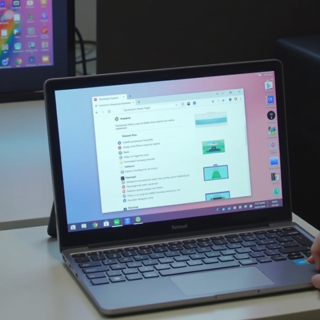 jak otevřít terminál na chromebooku