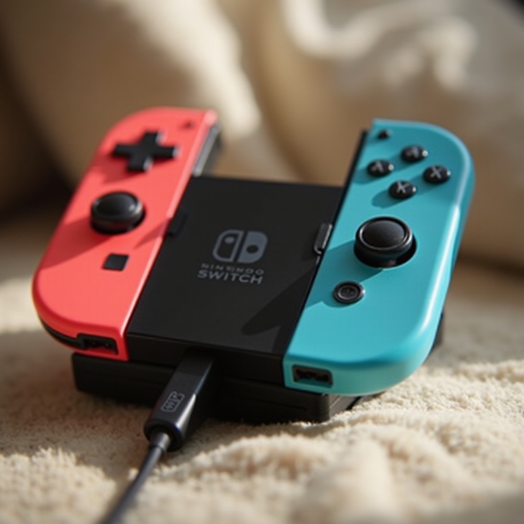 jak ładować joy con