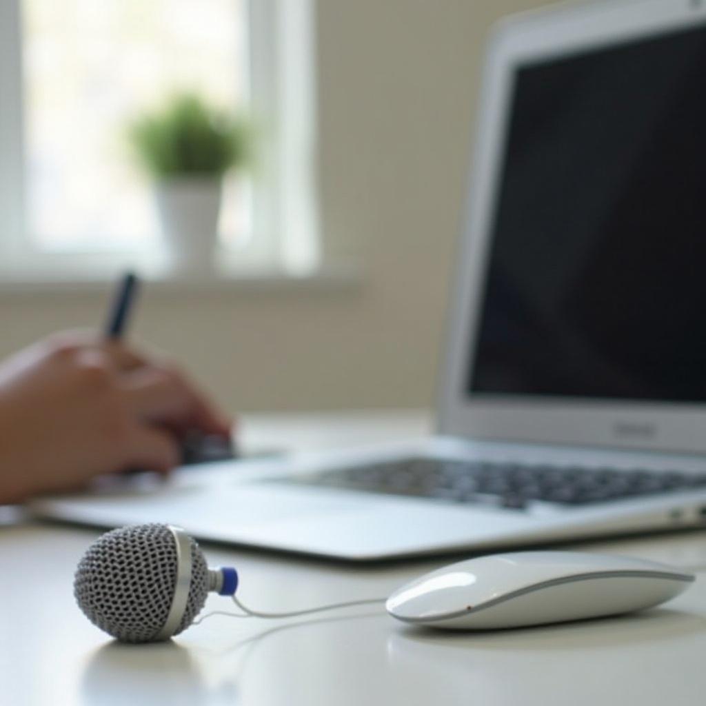 микрофонът на MacBook Air не работи