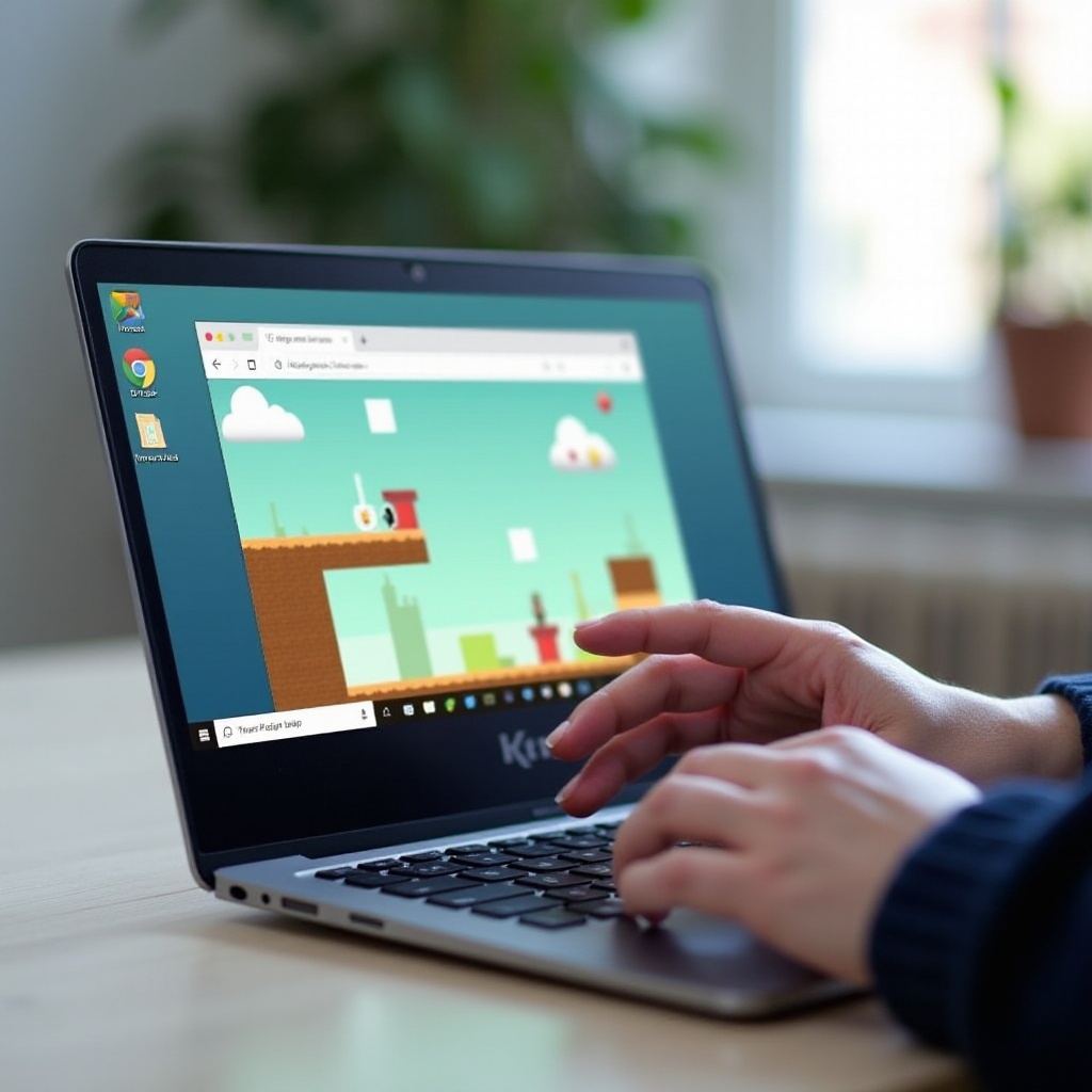 cum să nu afișezi pe tot ecranul bloxd.io pe Chromebook