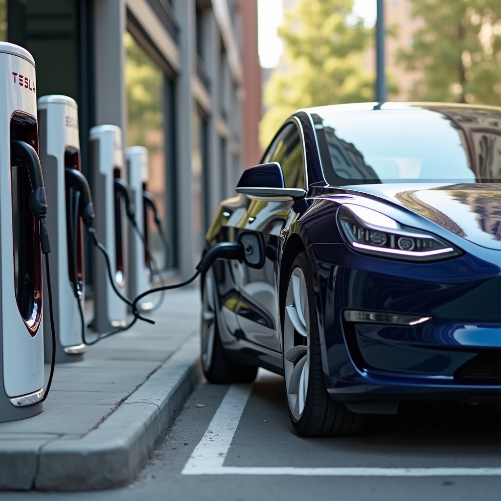 czy tesla może ładować się na dowolnej stacji ładowania EV