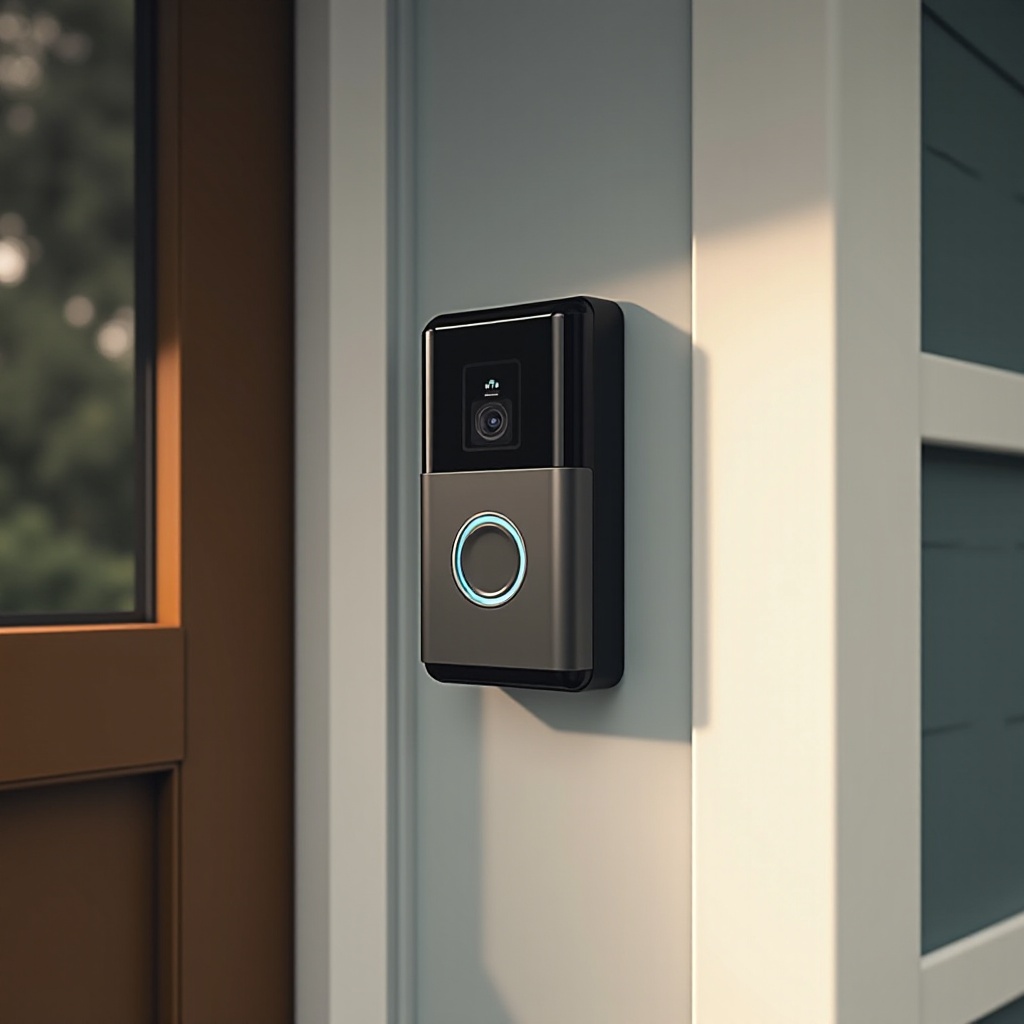 как говорить через дверной звонок Ring