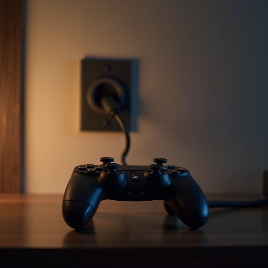 мога ли да зареждам ps5 контролер с контакт