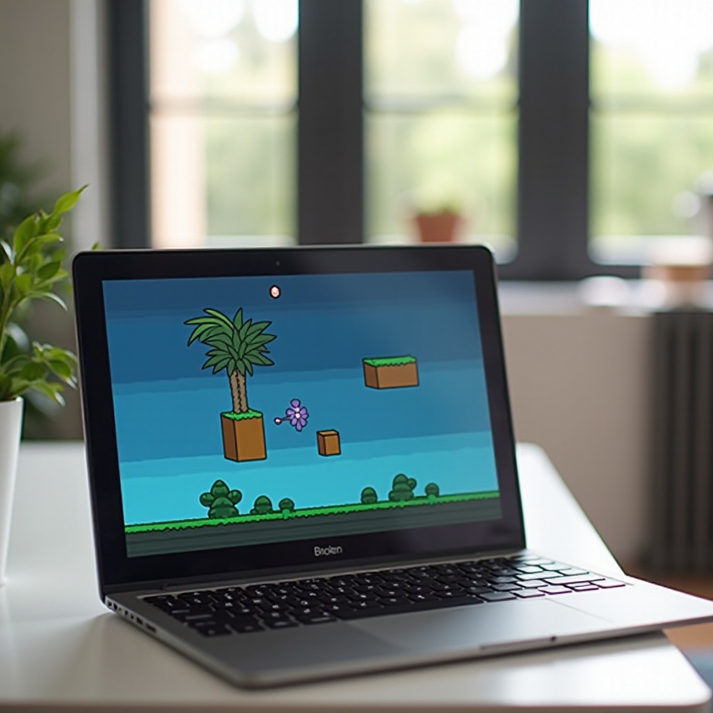 как да не включите пълен екран в bloxd.io на Chromebook