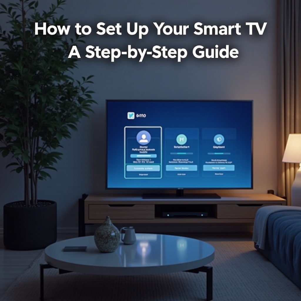 how to set up samsung smart tv