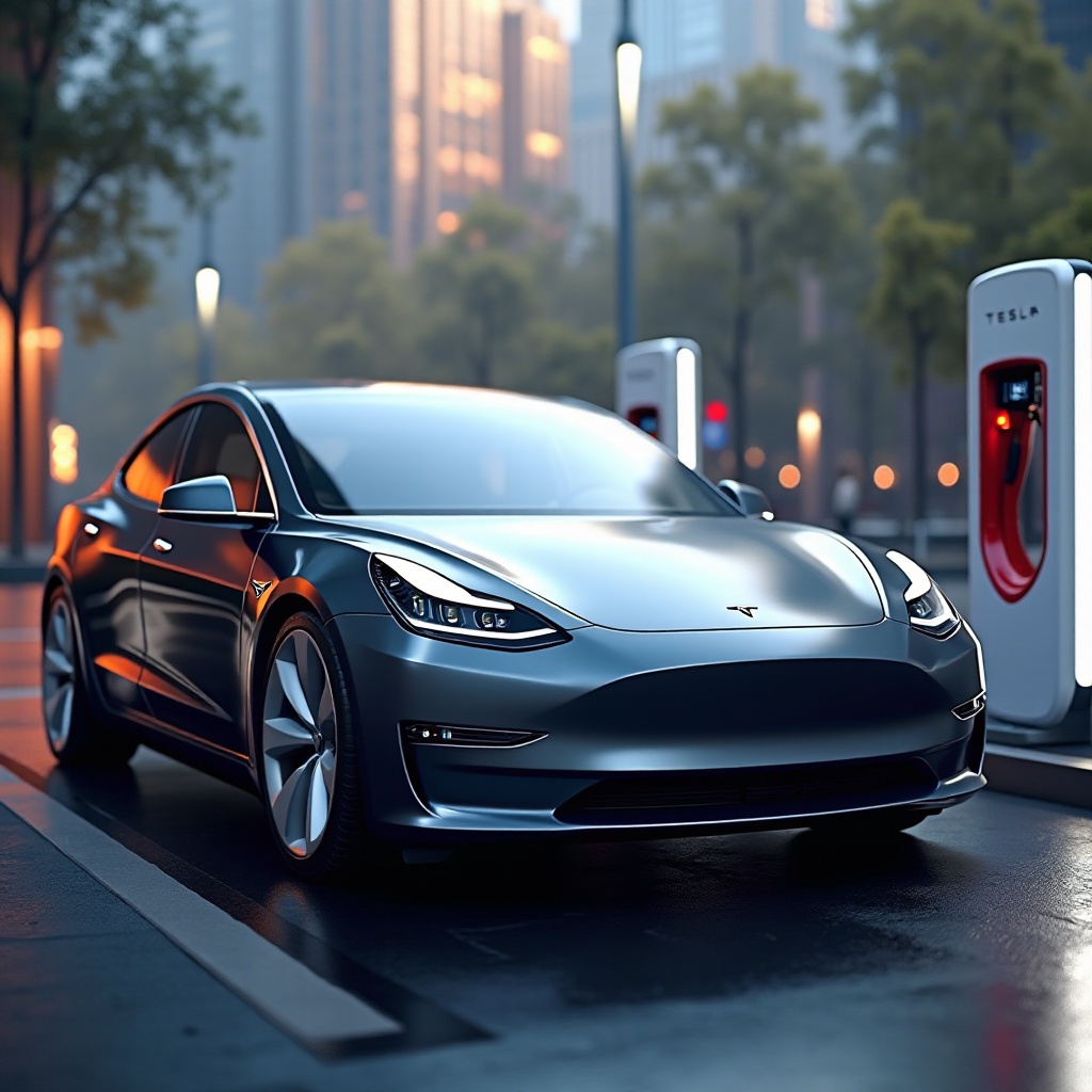 максимална скорост на зареждане Tesla model 3