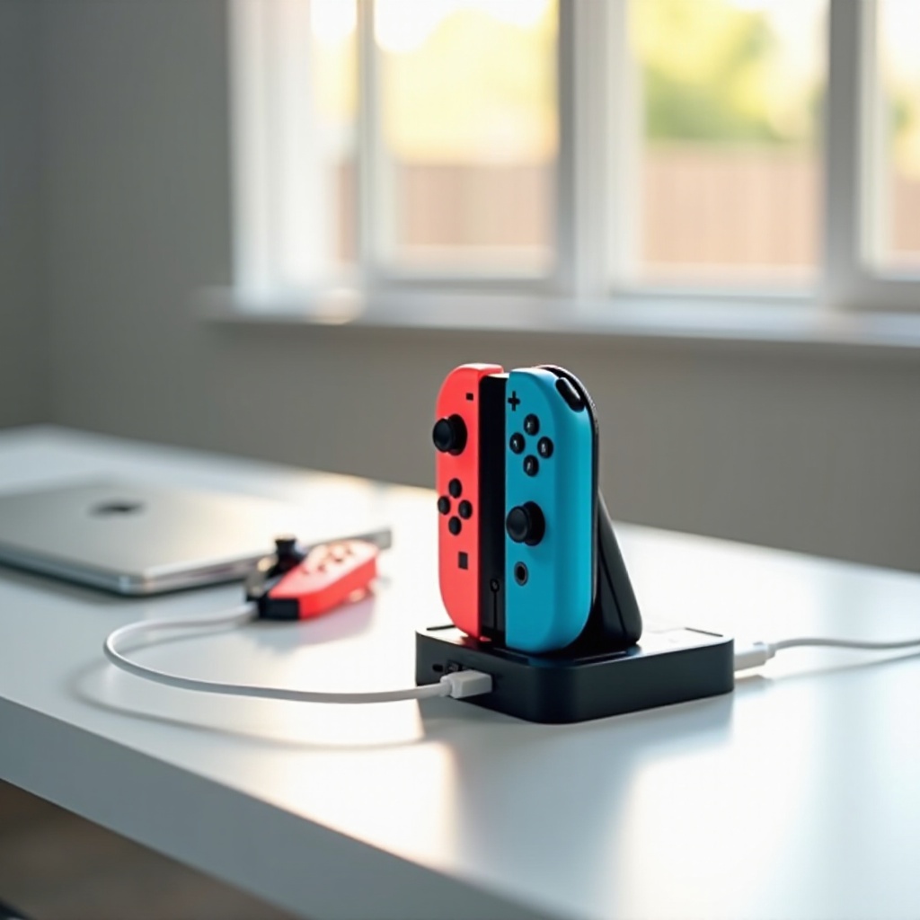 jak ładować joy con