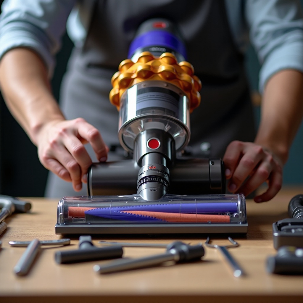 dyson usisivač miriše na spaljenu gumu