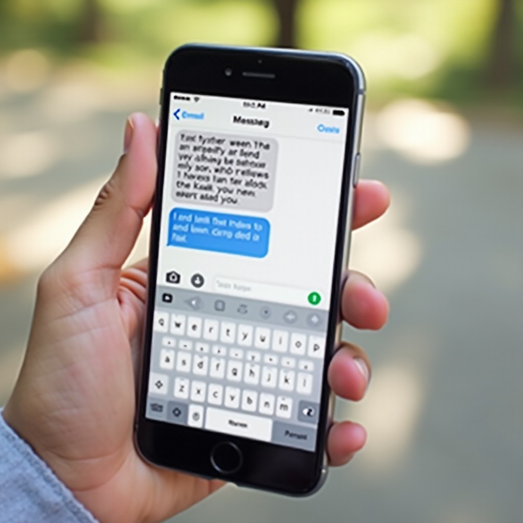 إرسال نص إلى البريد الإلكتروني على iPhone