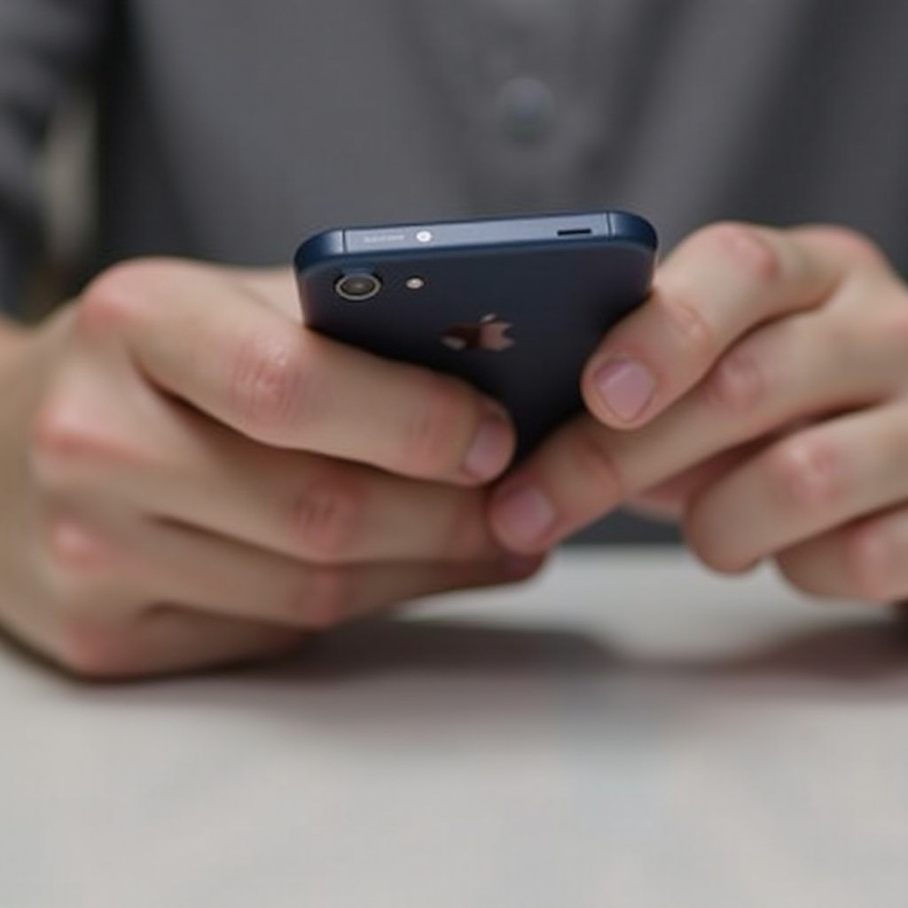 как да нулирате iPhone SE с помощта на бутони