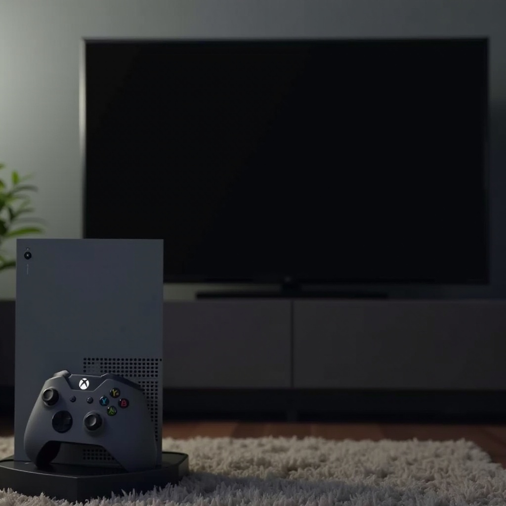 يعمل جهاز Xbox Series S لكن لا يوجد عرض