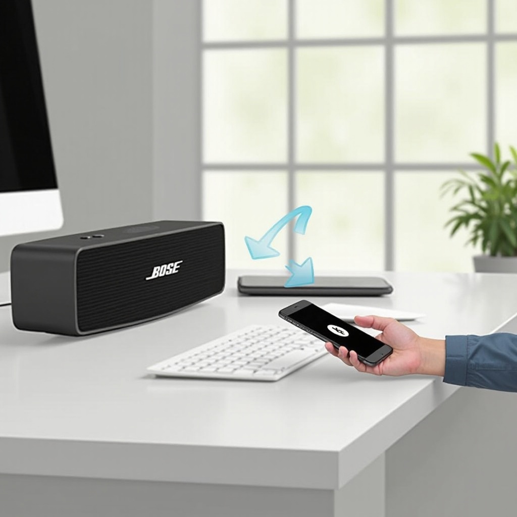 كيفية توصيل bose soundlink