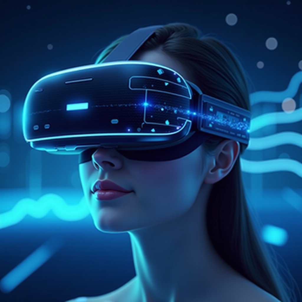 VR слушалки с проследяване на лицето