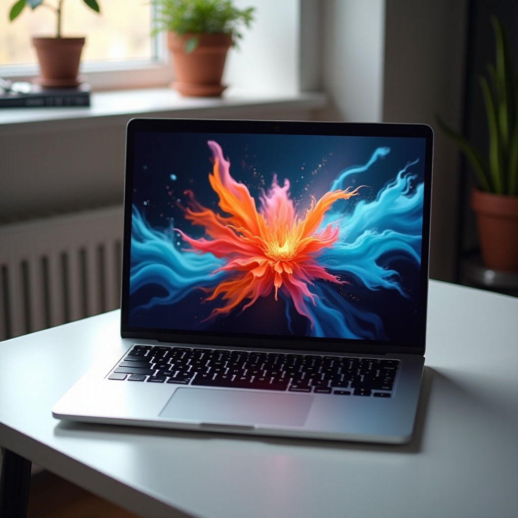 screensaver now showing on macbook
