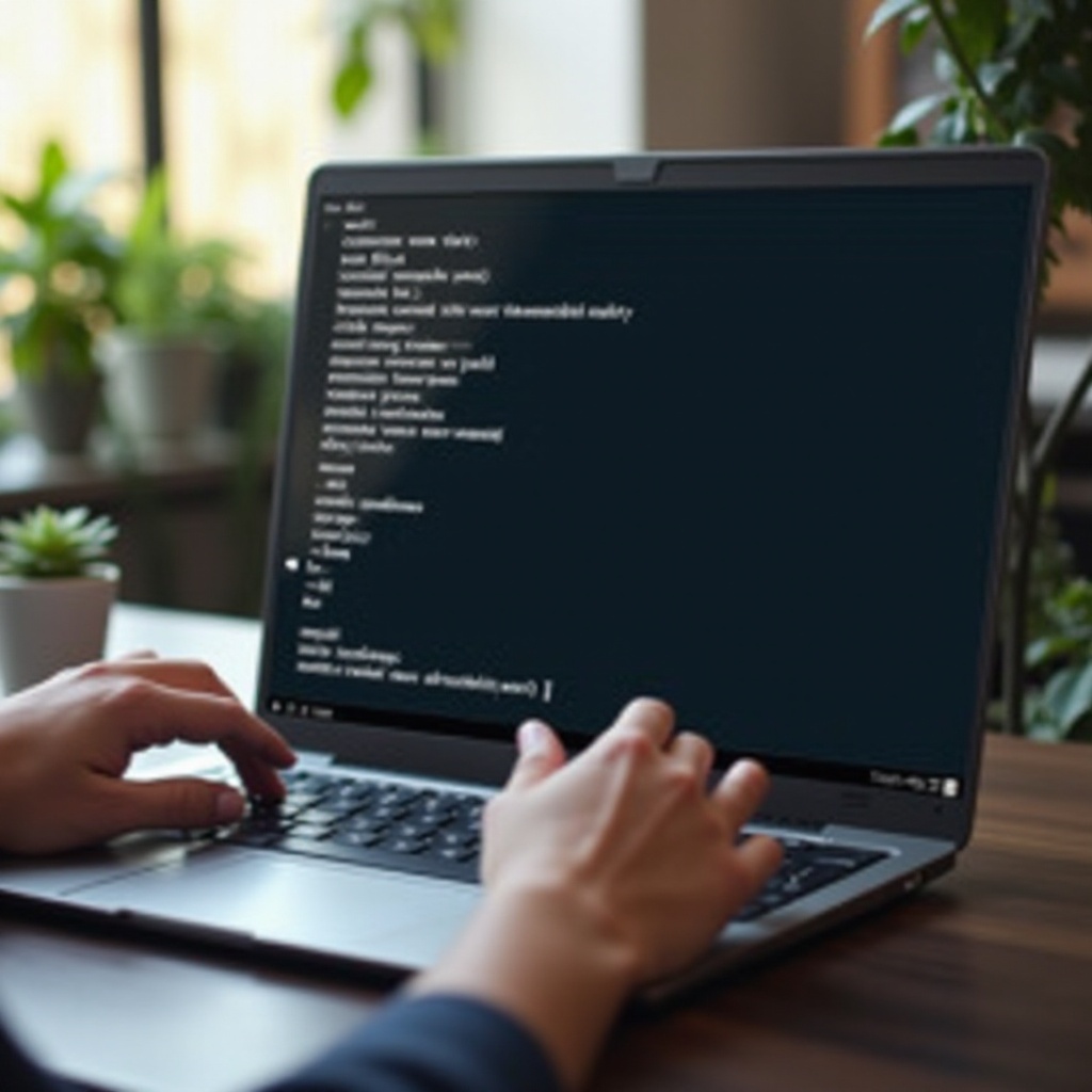 как да отворите терминала на chromebook