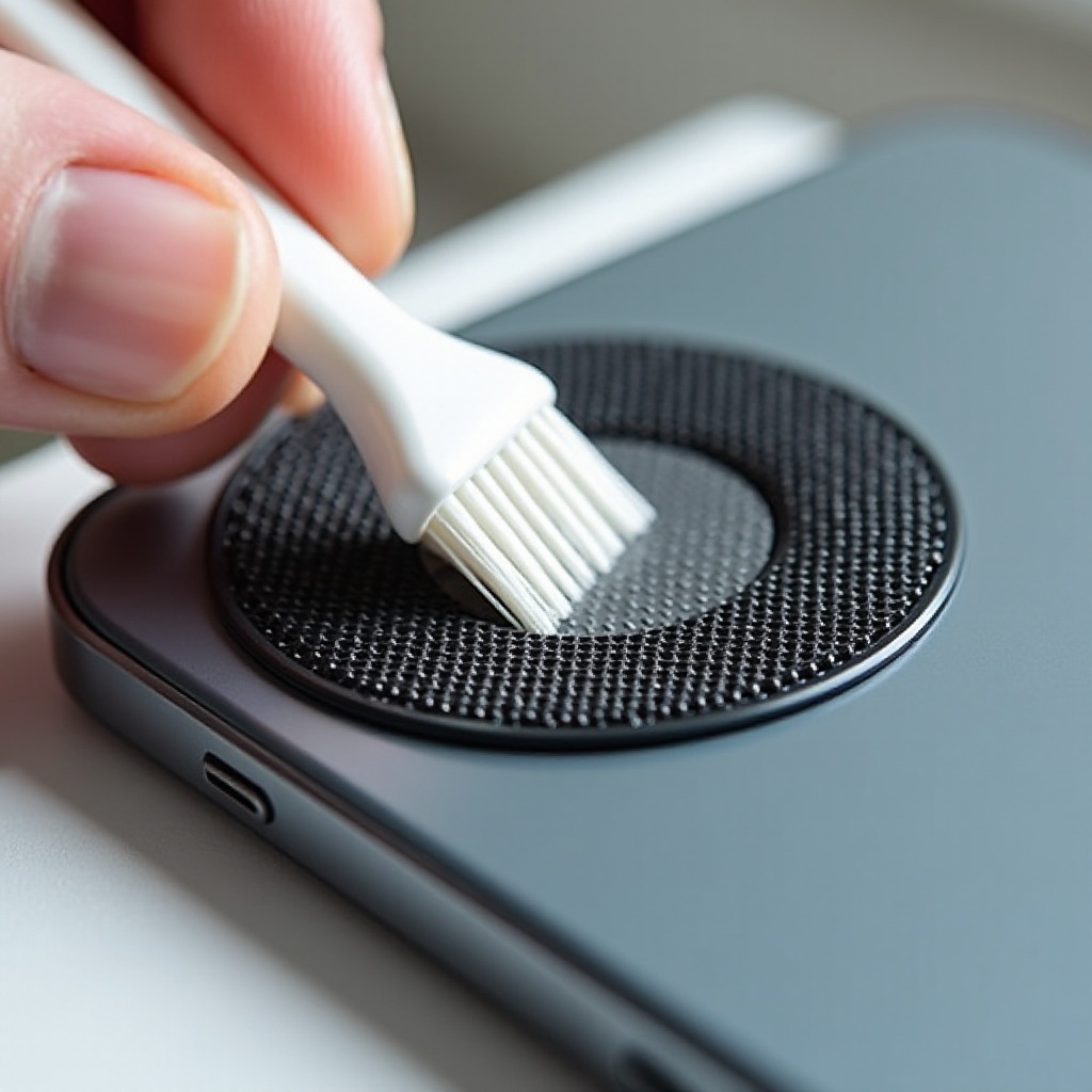 най-добрият начин за почистване на високоговорителите на iPhone