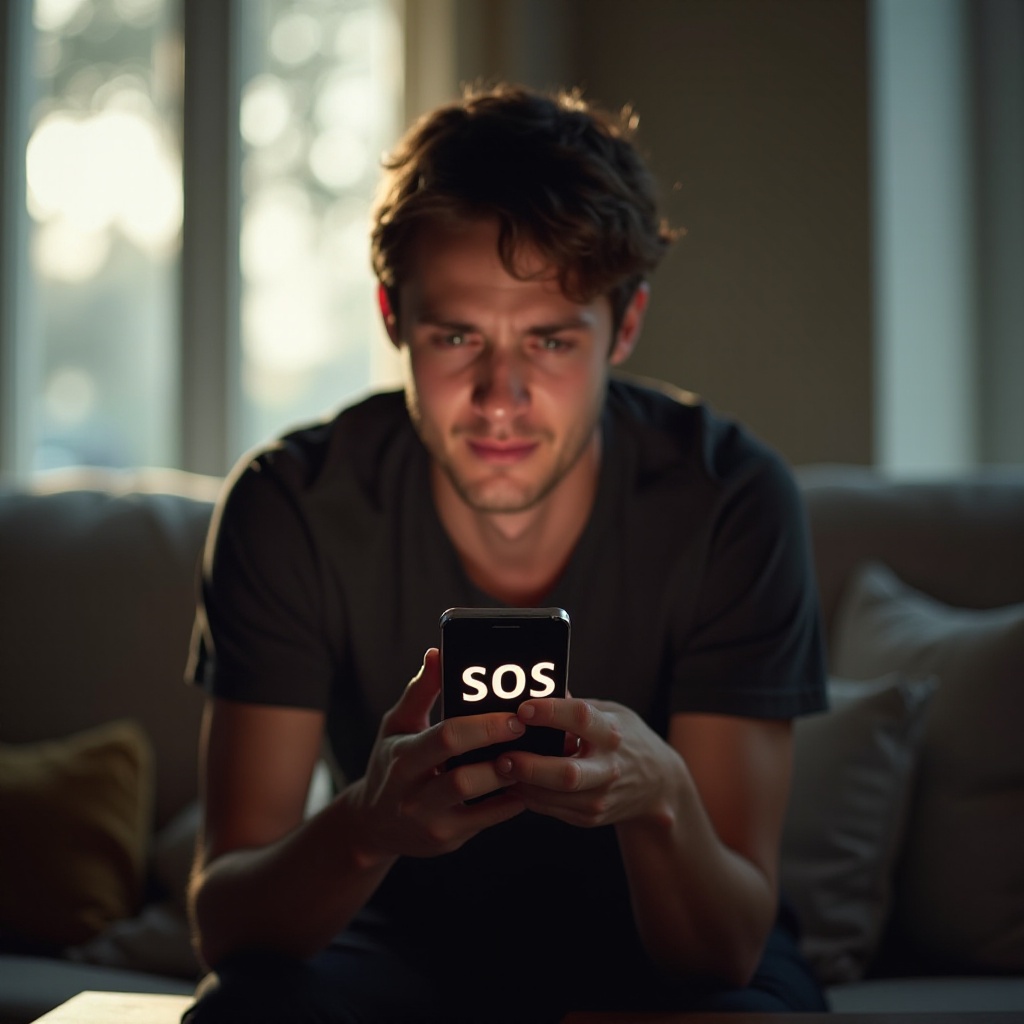 jak opravit můj telefon, aby neukazoval SOS