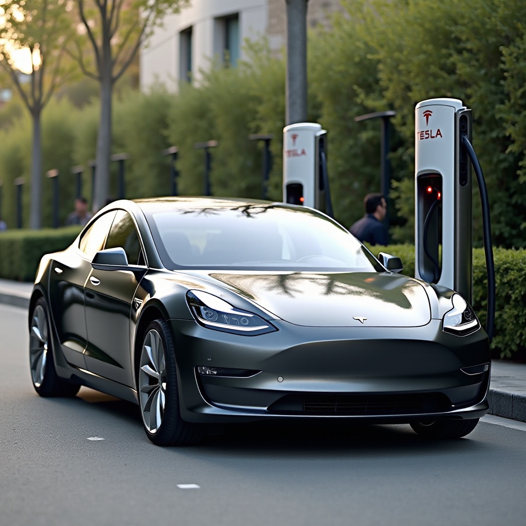 может ли Tesla заряжаться на любой станции зарядки электромобилей