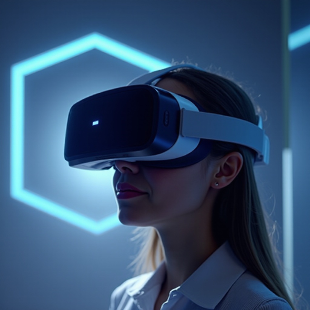 سماعات رأس الواقع الافتراضي بتتبع الوجه