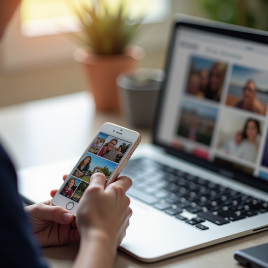 jak nahrát fotografie na můj MacBook
