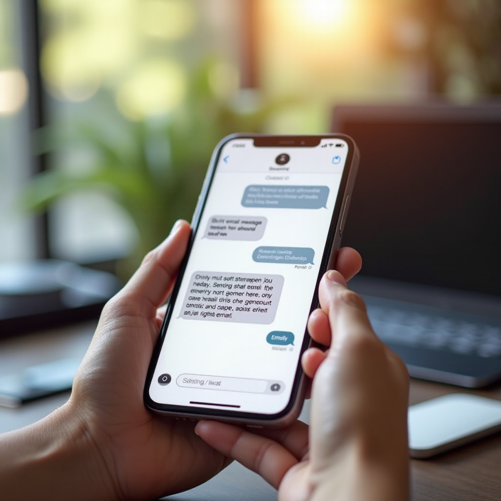 пошаљи текст на емаил iPhone