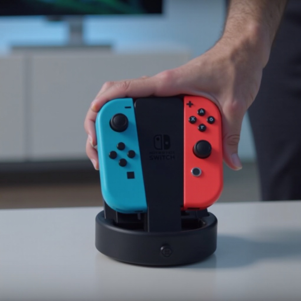 how do you charge a joy con
