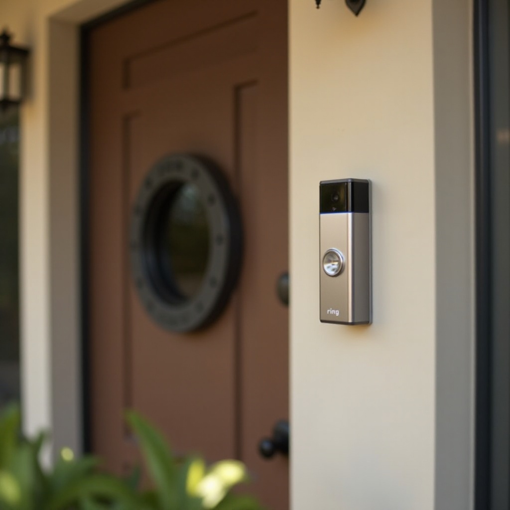 how to talk through ring doorbell