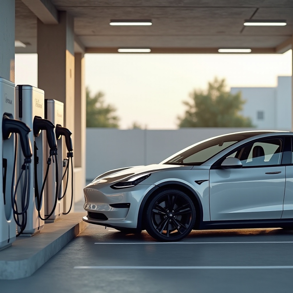 poate un Tesla să se încarce la orice stație de încărcare pentru vehicule electrice