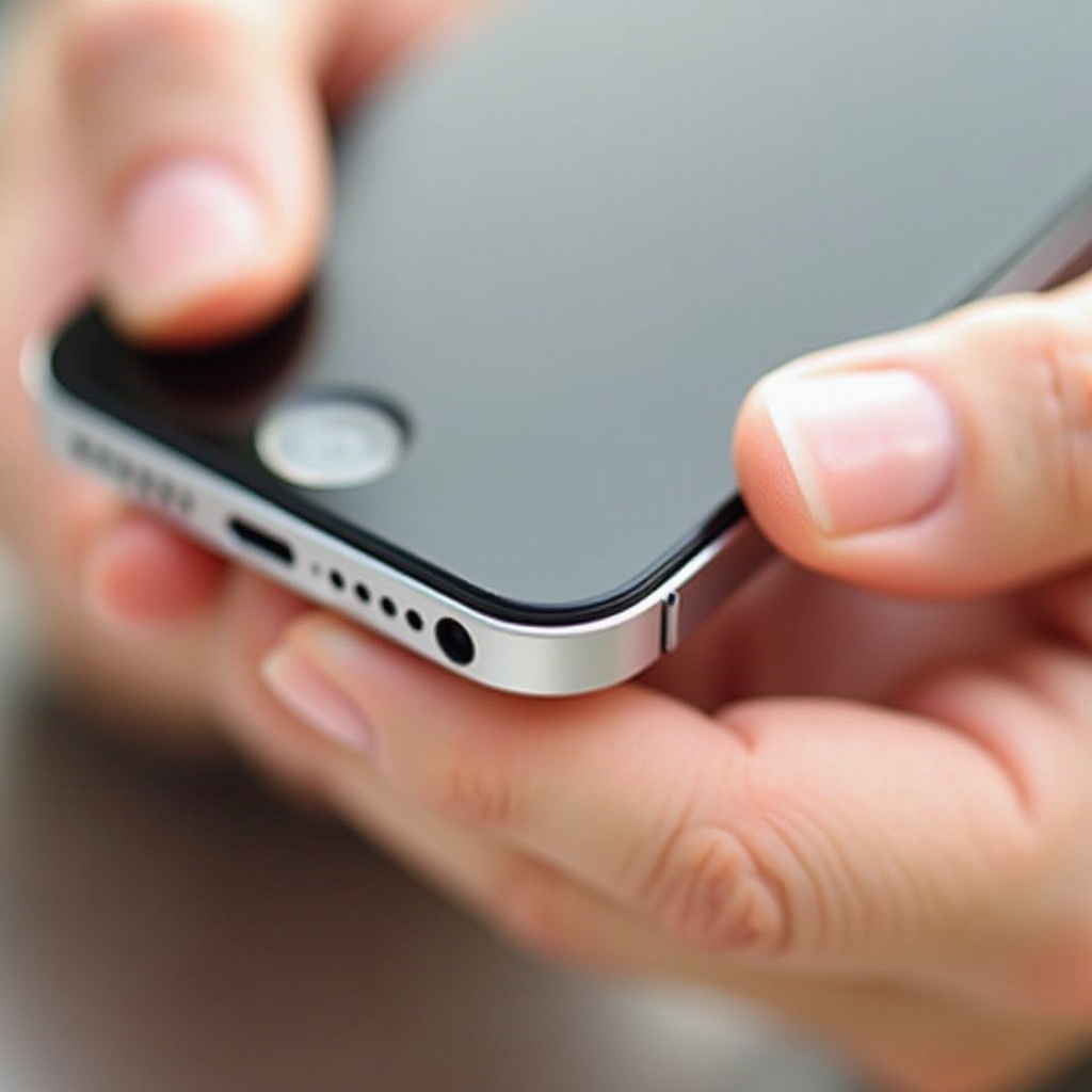 jak zresetować iPhone SE za pomocą przycisków