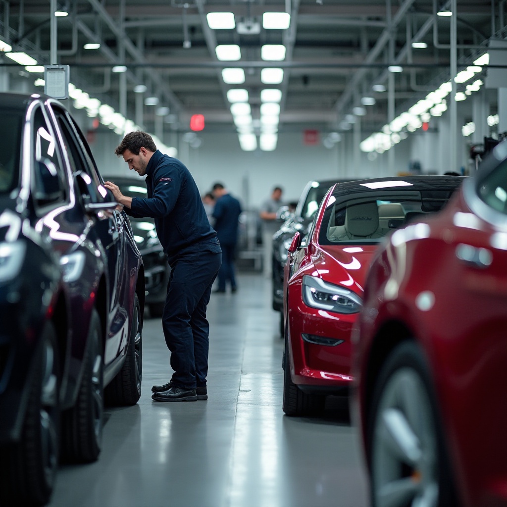 что делает Tesla с автомобилями, принятыми по обмену