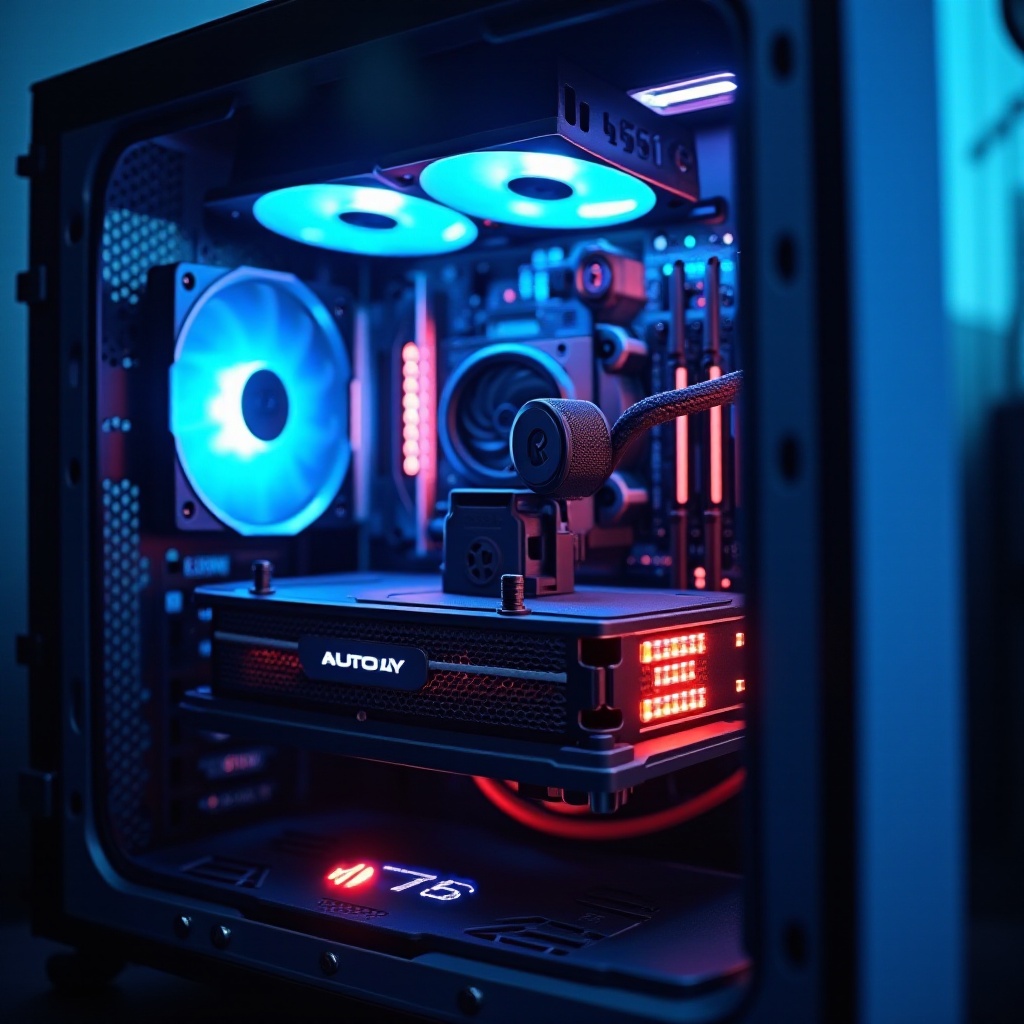 temperatura medie a GPU în timpul jocului